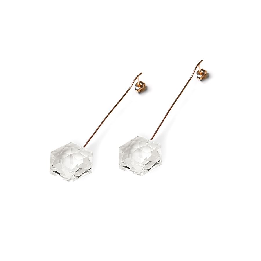 Rose gold 'Amo' earrings AMI | OR7 CDR OTTGAU9R